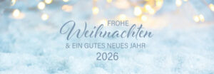 Klarheit und Verantwortung, Weihnachtswünsche und gutes Jahr 2026, Karte